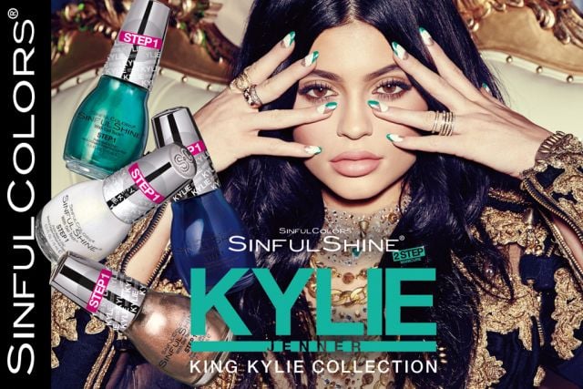 Kylie Jenner and SinfulColors Nail Polish