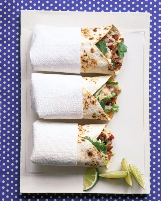 Beef and Potato Burritos Beef and Potato Burritos
