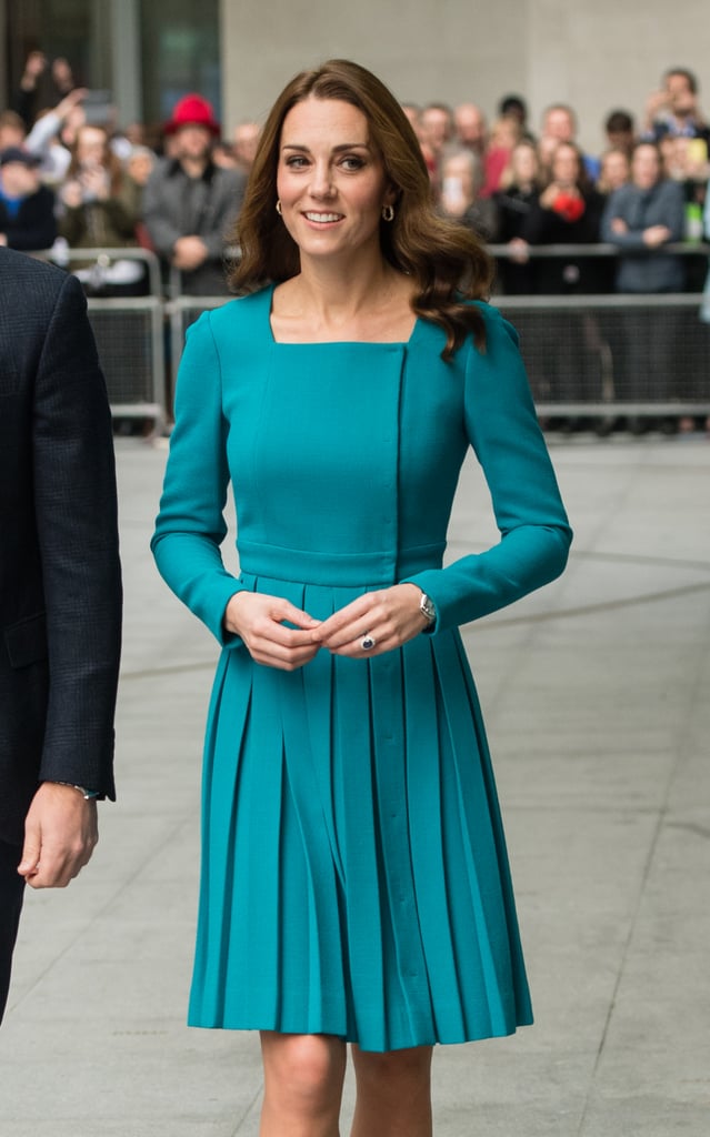 Kate Middleton S Emilia Wickstead Dress November 2018 Popsugar Fashion Uk Photo 2