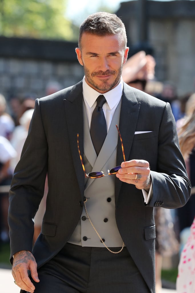 David Beckham at Royal Wedding 2018 Pictures