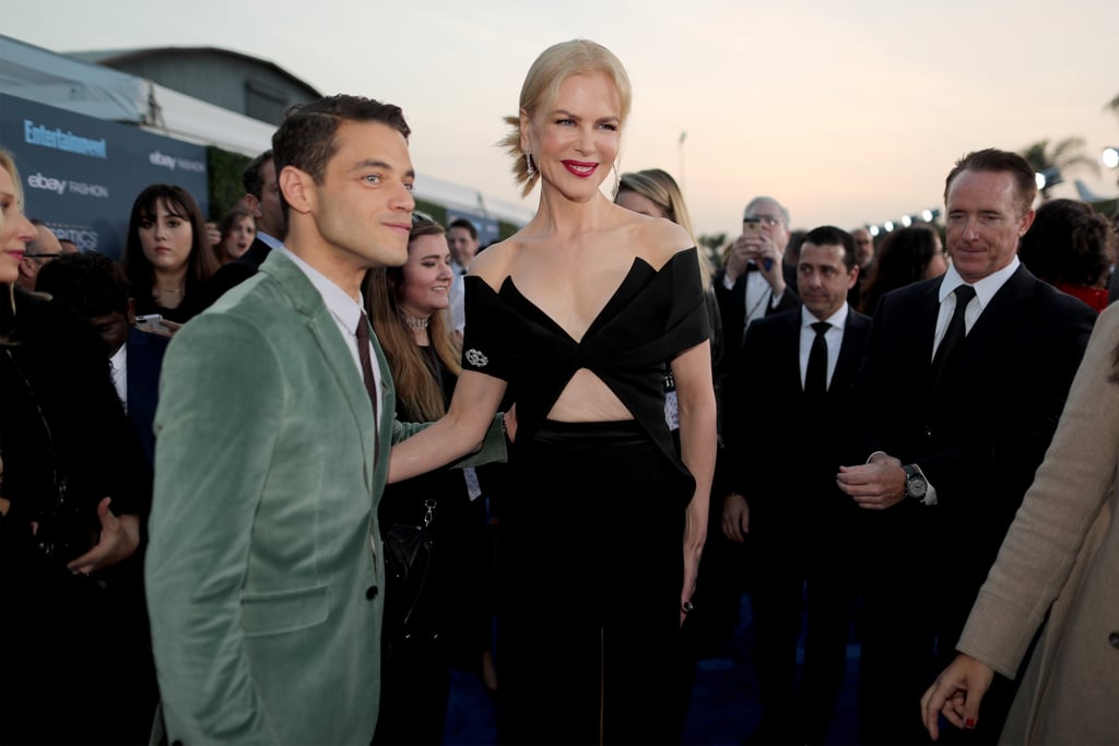 Rami Malek and Nicole Kidman at the Critics' Choice Awards 2016