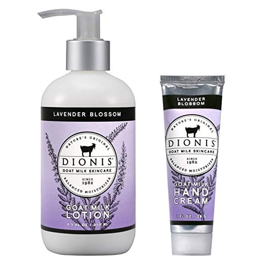 Dionis Goat Milk Body Lotion and Hand Cream Gift Set Best Goat Milk