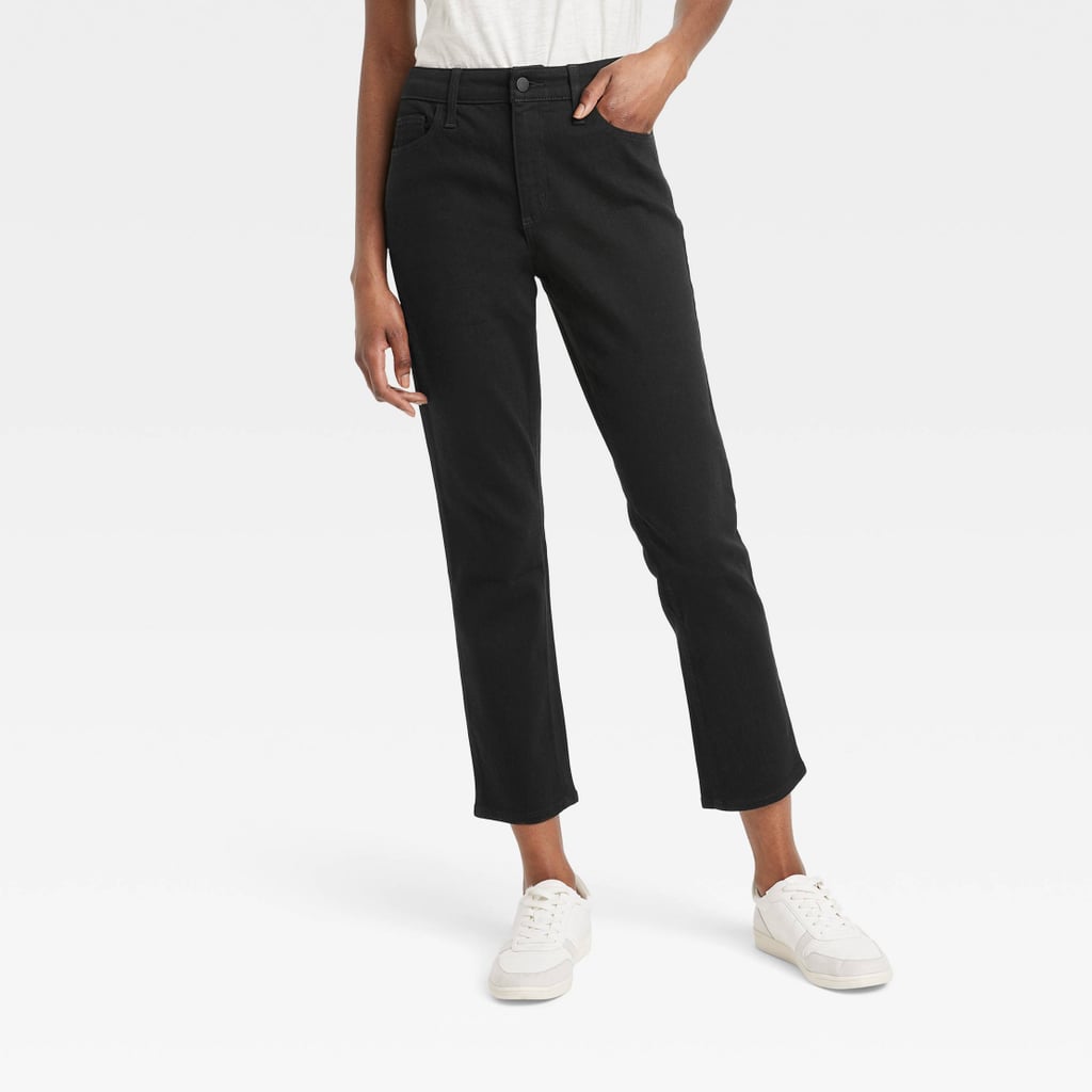 Best Black Friday Women's Apparel Deals at Target: Universal Thread High-Rise Slim Straight Jeans
