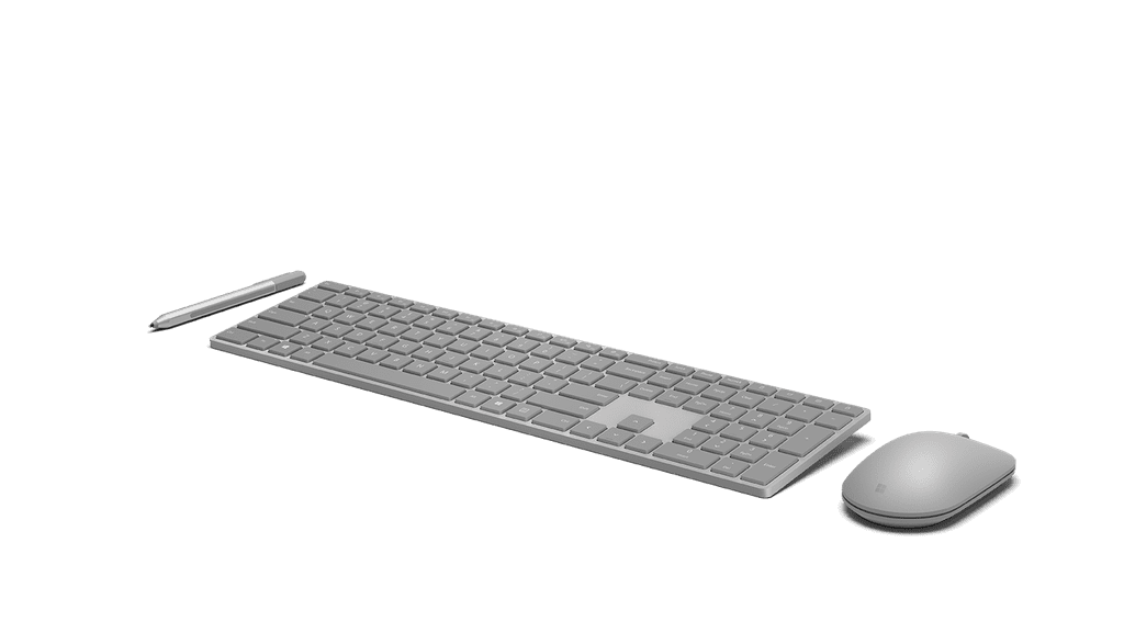 The Surface Pen, Keyboard, and Mouse