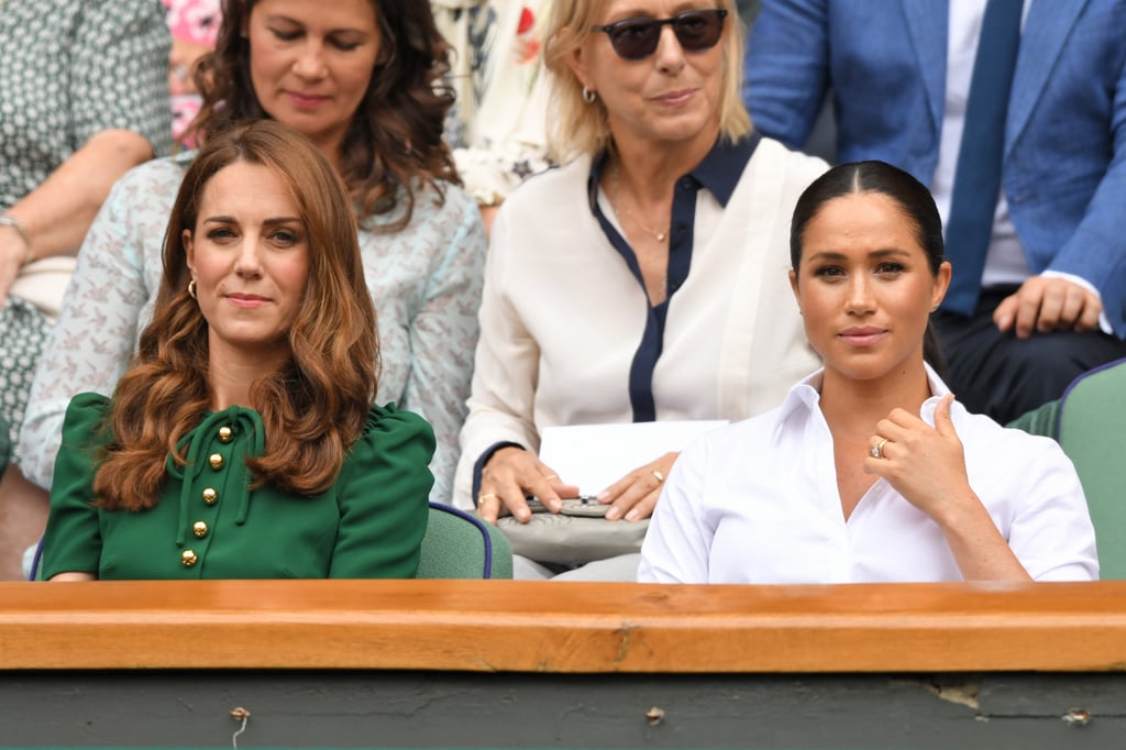 Meghan Markle and Kate Middleton at Wimbledon 2019 Pictures