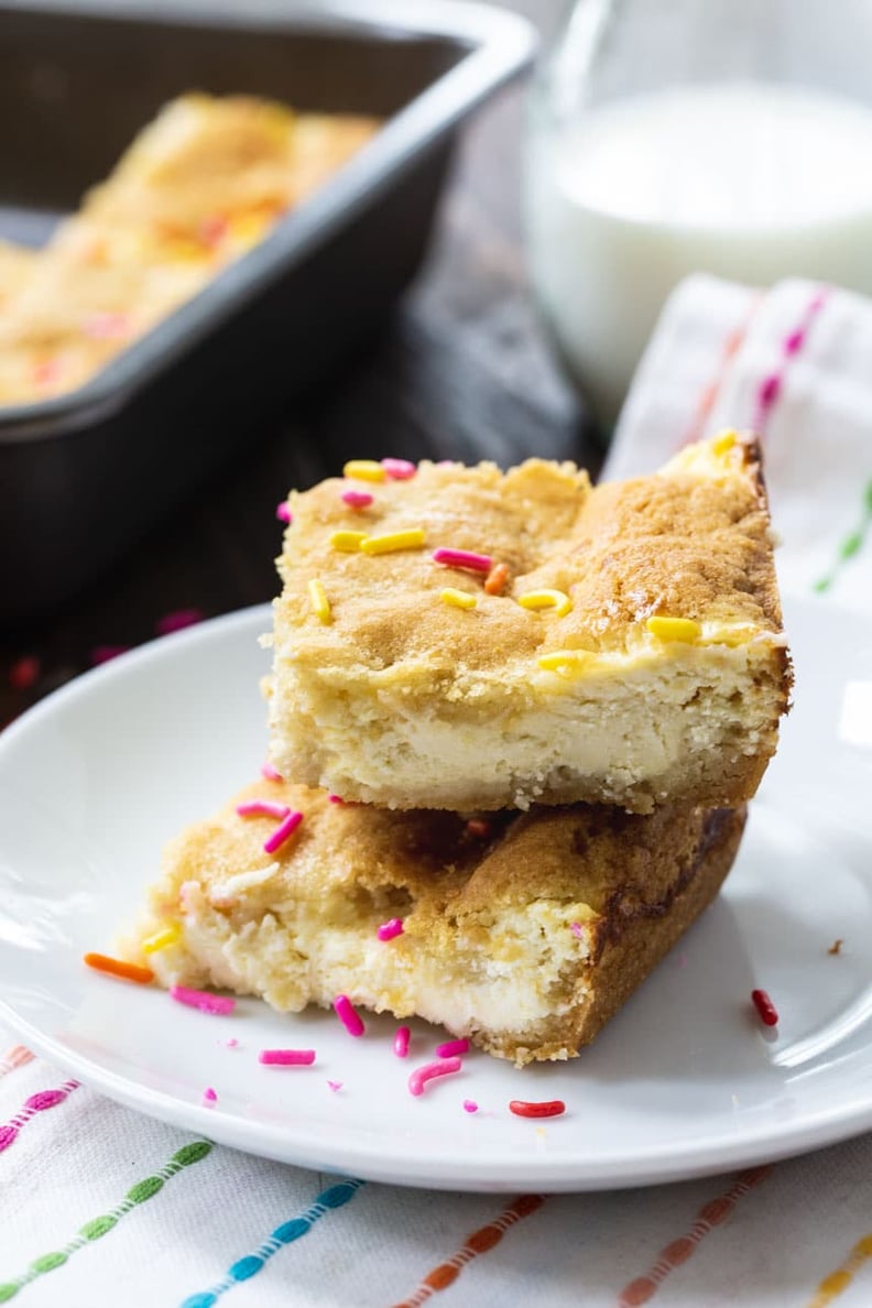 Sugar Cookie Cheesecake Bars