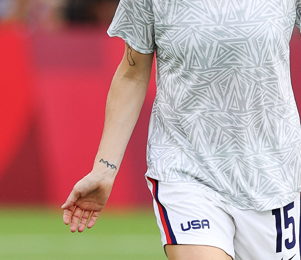 Megan Rapinoe's Arabic Wrist Tattoo