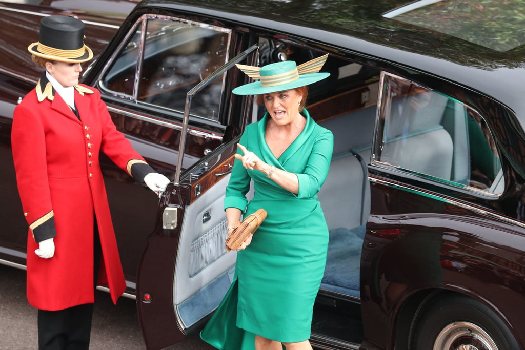 Prince Philip and Sarah Ferguson at Eugenie's Wedding