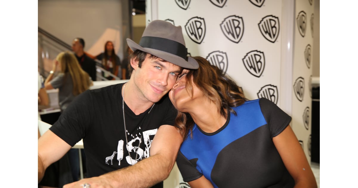 Damon Bonnie All The Sexy Silly Things The Vampire Diaries Cast Said At Comic Con Popsugar Entertainment Photo 2 Stefan and elena are tired of listening to damon and bonnie argue, so they get a witch to cast a spell that's. damon bonnie all the sexy