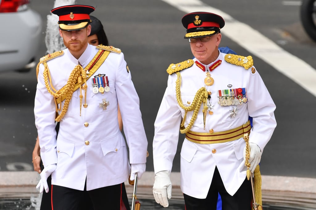 Prince Harry and Meghan Markle at ANZAC Memorial in Sydney