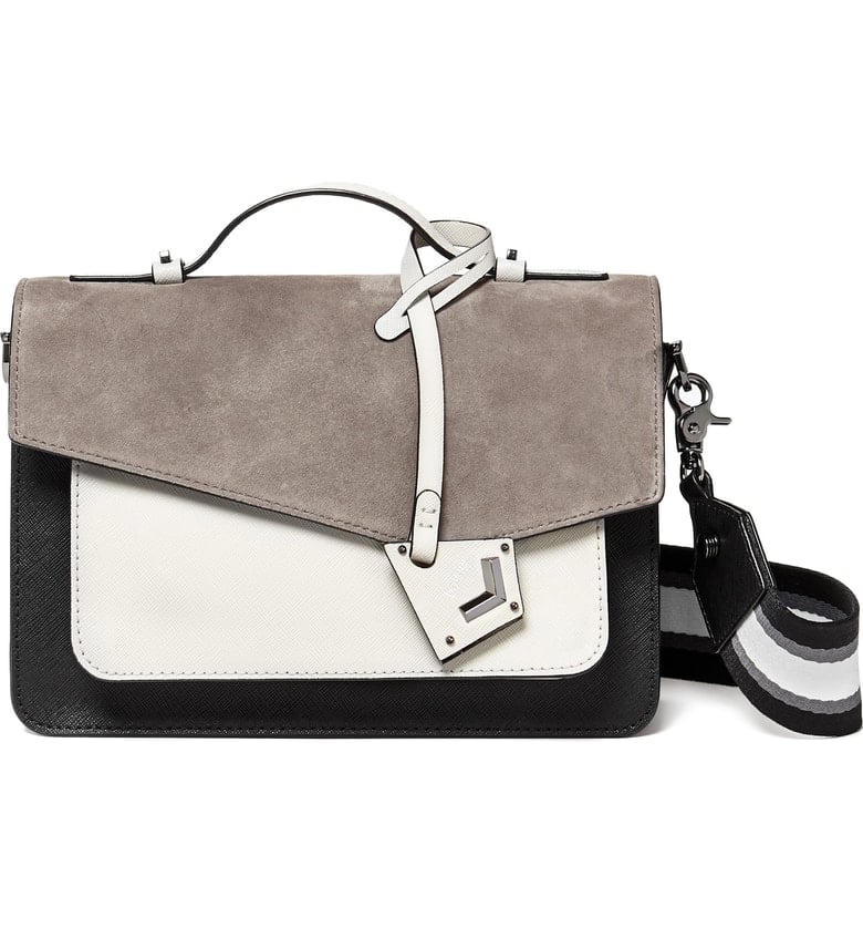 Cobble hill calfskin deals leather crossbody bag
