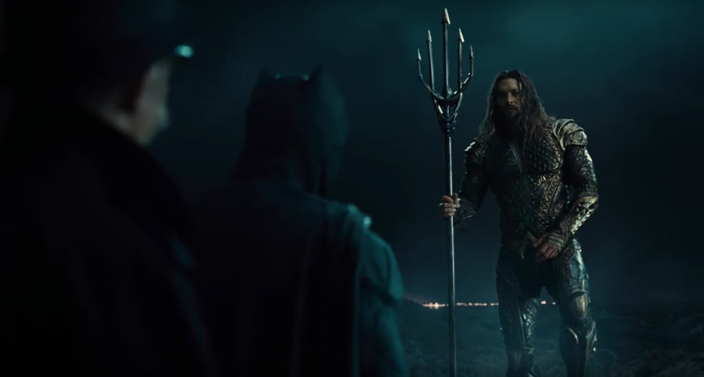 Jason Momoa as Aquaman in Justice League Pictures