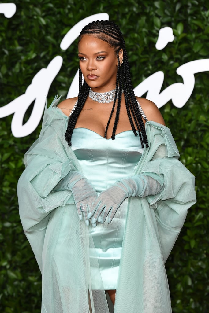 Rihanna at the 2019 British Fashion Awards | Rihanna Wearing Fenty at ...