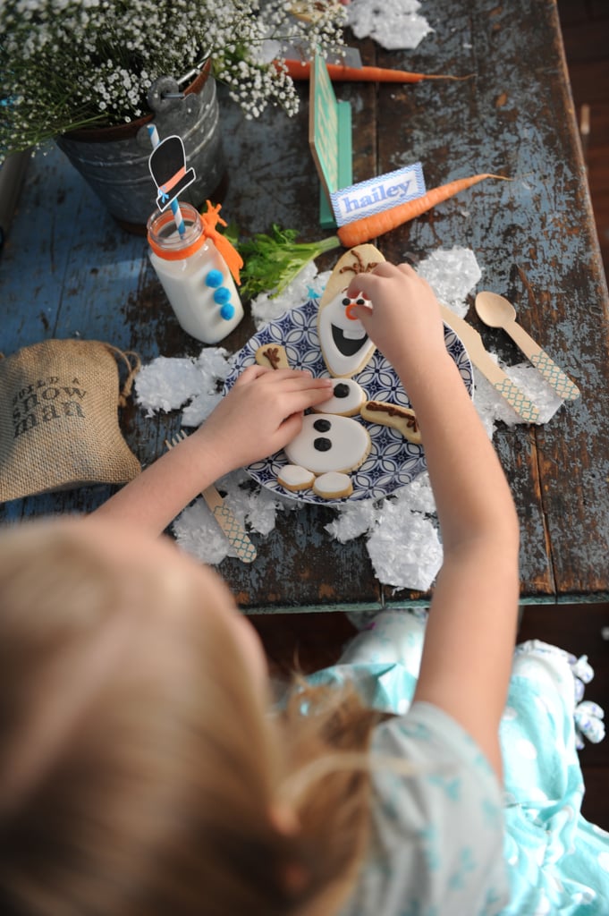 DIY Snowflake Placemats