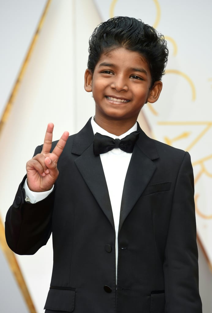 Sunny Pawar at the 2017 Oscars