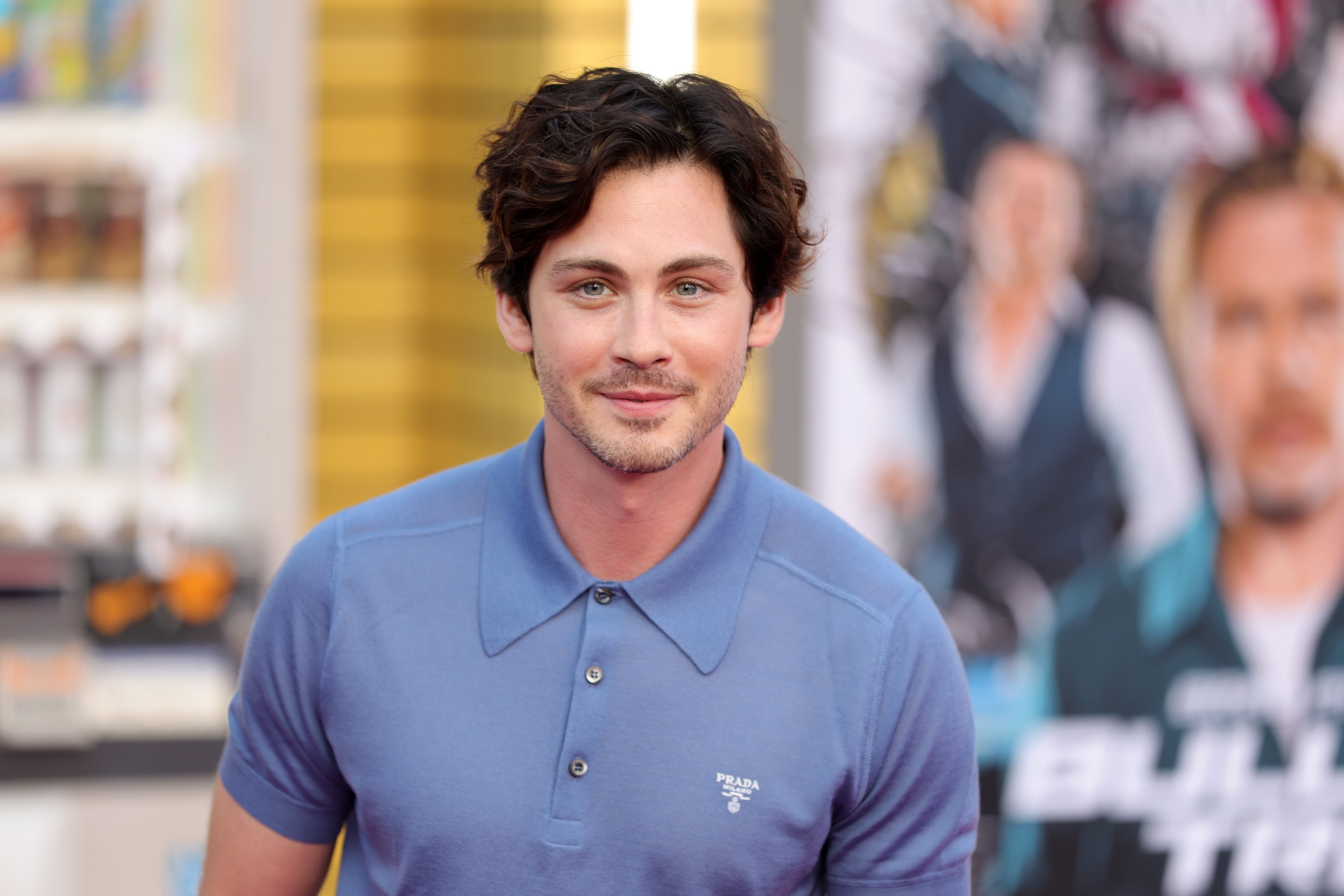 Bullet Train Logan Lerman Bullet Train's Sly Percy Jackson Reference With Logan Lerman | POPSUGAR  Entertainment