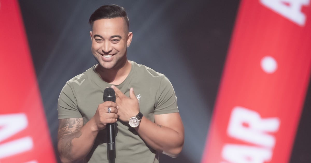 Guy Sebastian S Reaction To Brother Chris On The Voice Popsugar Celebrity Australia