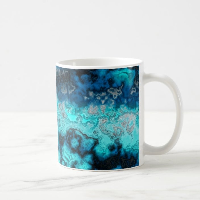 Blue Agate Coffee Mug
