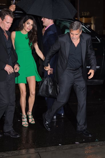 Amal and George Clooney at NYC Film Festival 2015