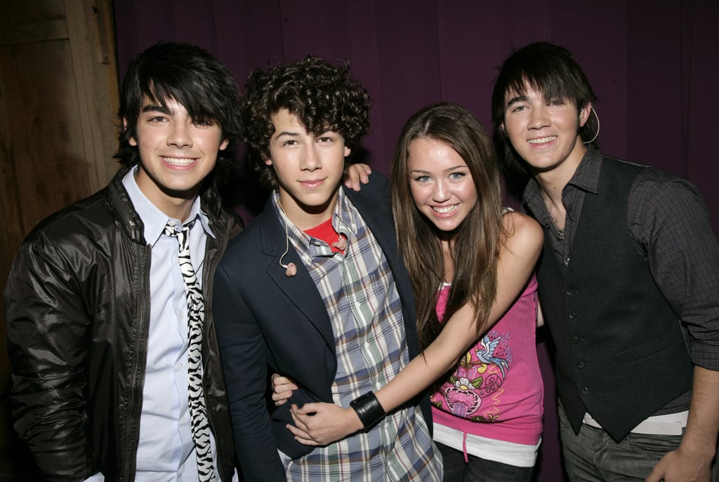 Nick Jonas and Miley Cyrus