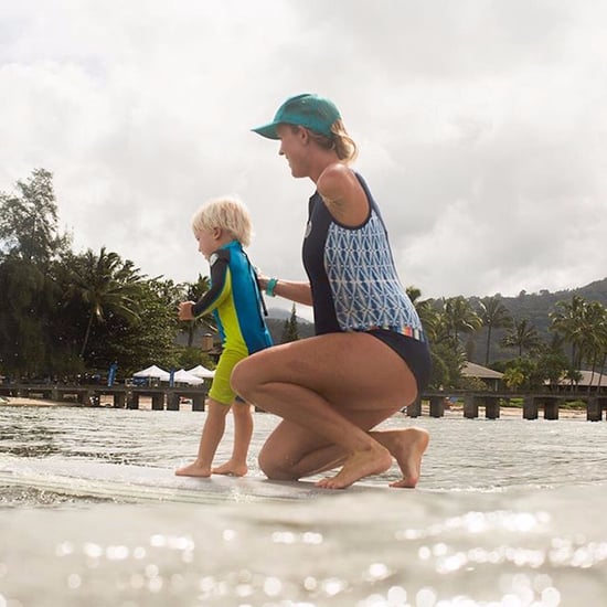 Bethany Hamilton Teaching Son Tobias How to Surf Pictures