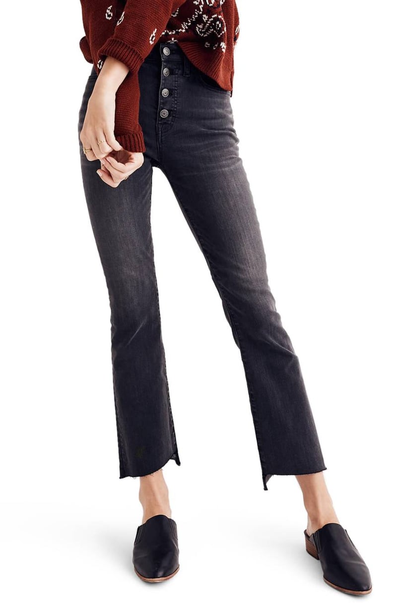 Madewell Women's Cali Demi Bootcut Crop Jeans