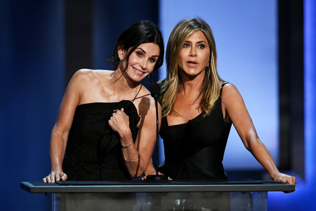 Jennifer Aniston and Courteney Cox at AFI Gala June 2018