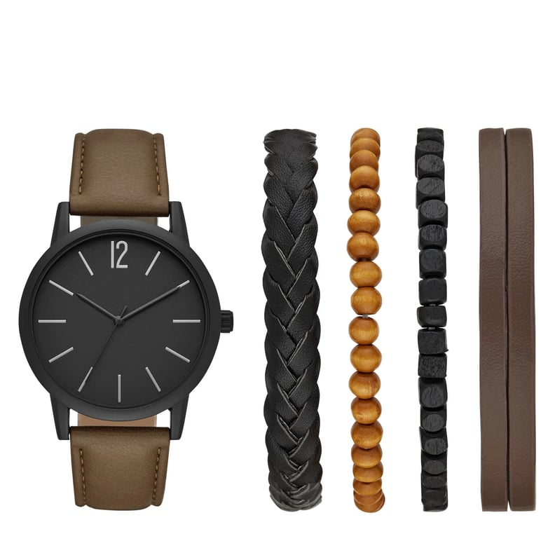 Men's Strap Watch Set