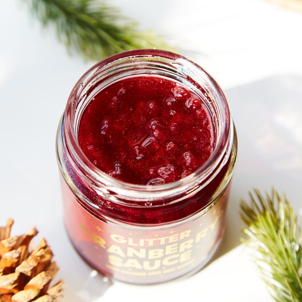 Glittery Vodka-Infused Cranberry Sauce Has Arrived