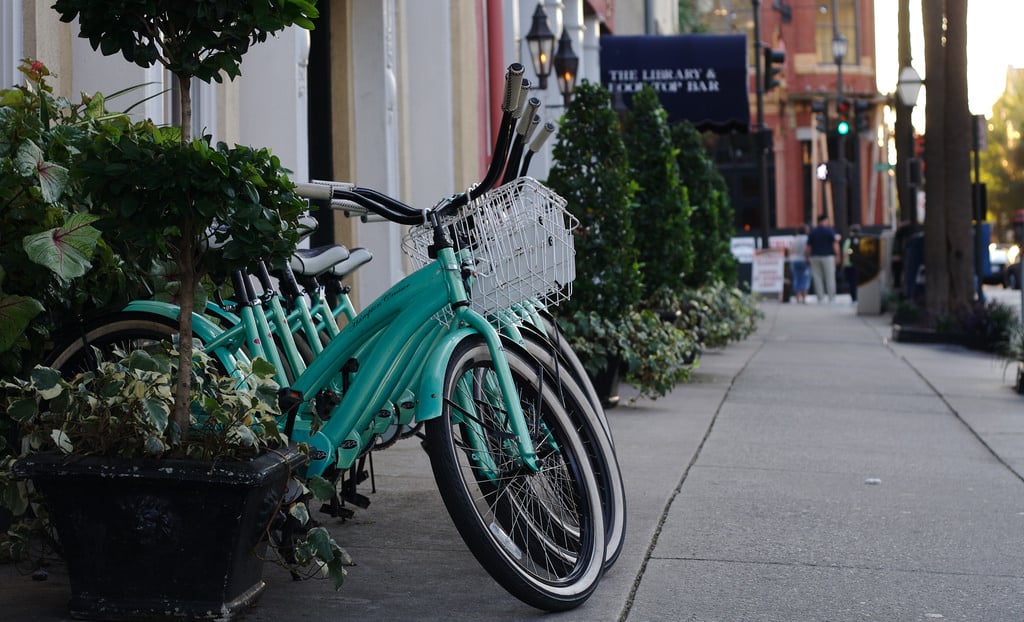 Cycle your way through the city by renting bikes.