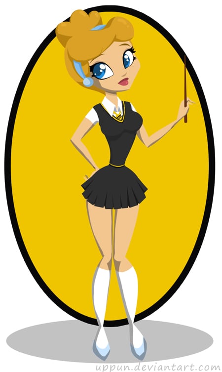 Cinderella as Hufflepuff