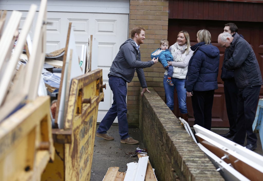 Prince Harry Visits Lancashire England February 2016