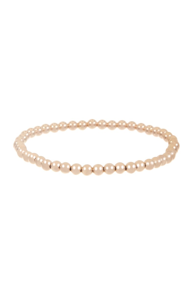 August & June Mini 14k Gold Filled Bead Bracelet