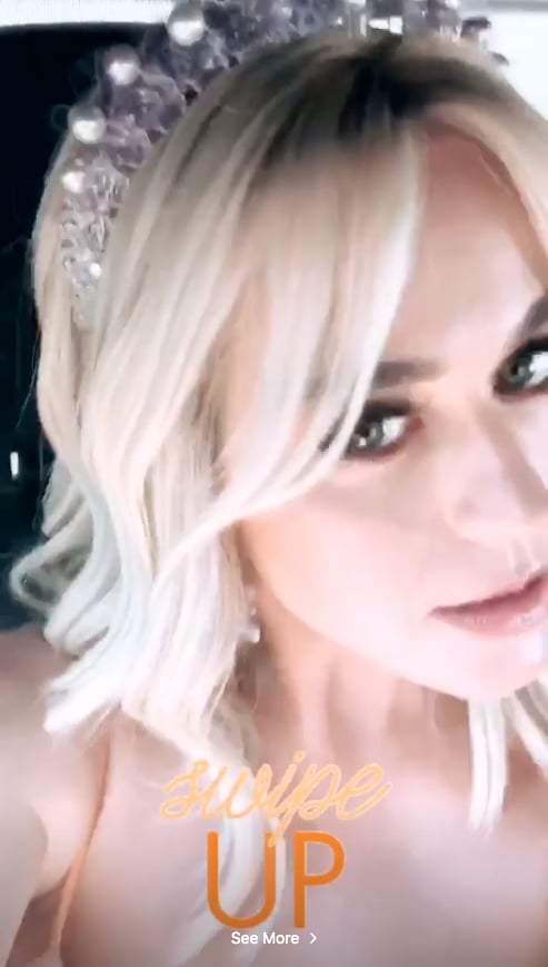 Katy Perry's Blond Lob