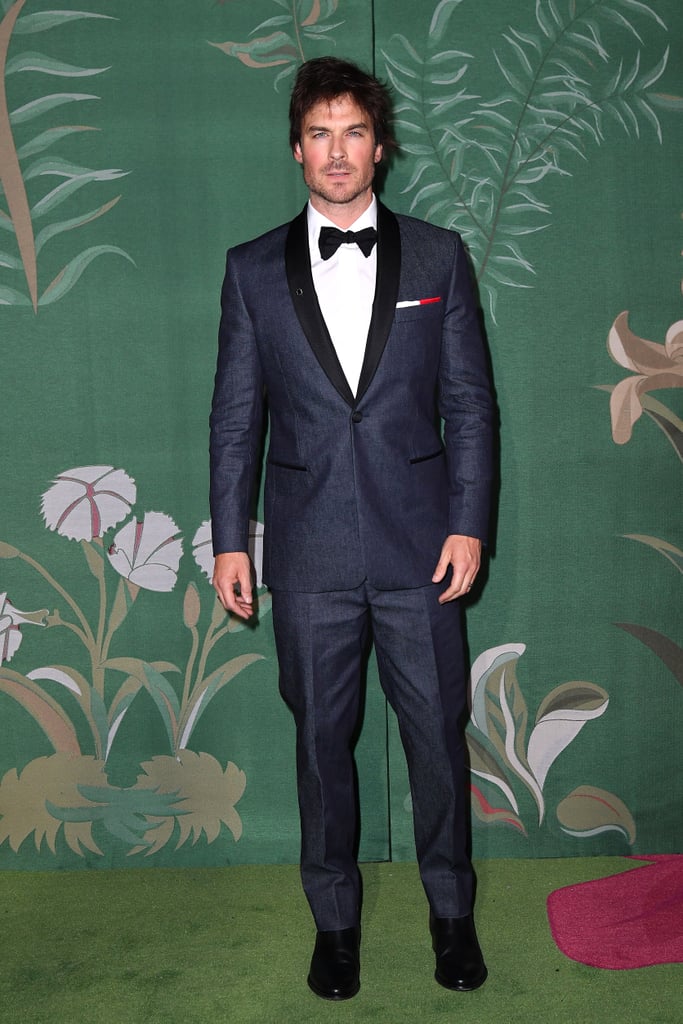 Ian Somerhalder at The Green Carpet Fashion Awards 2019