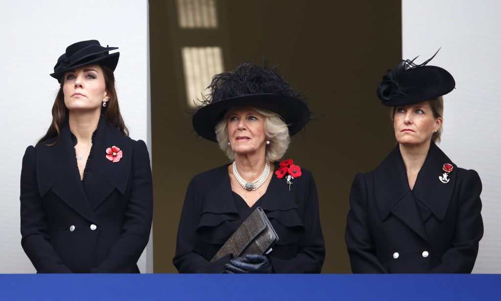 The Duchess of Cambridge on Remembrance Sunday 2014