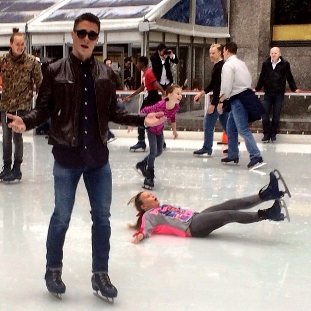 This Unfortunate Ice Skater