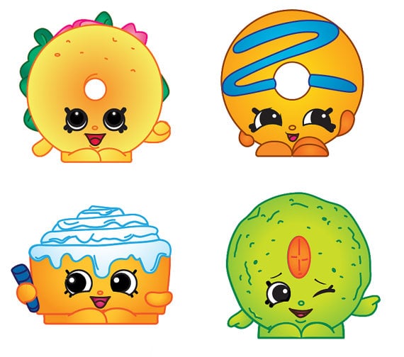 Shopkins burlap favor bags