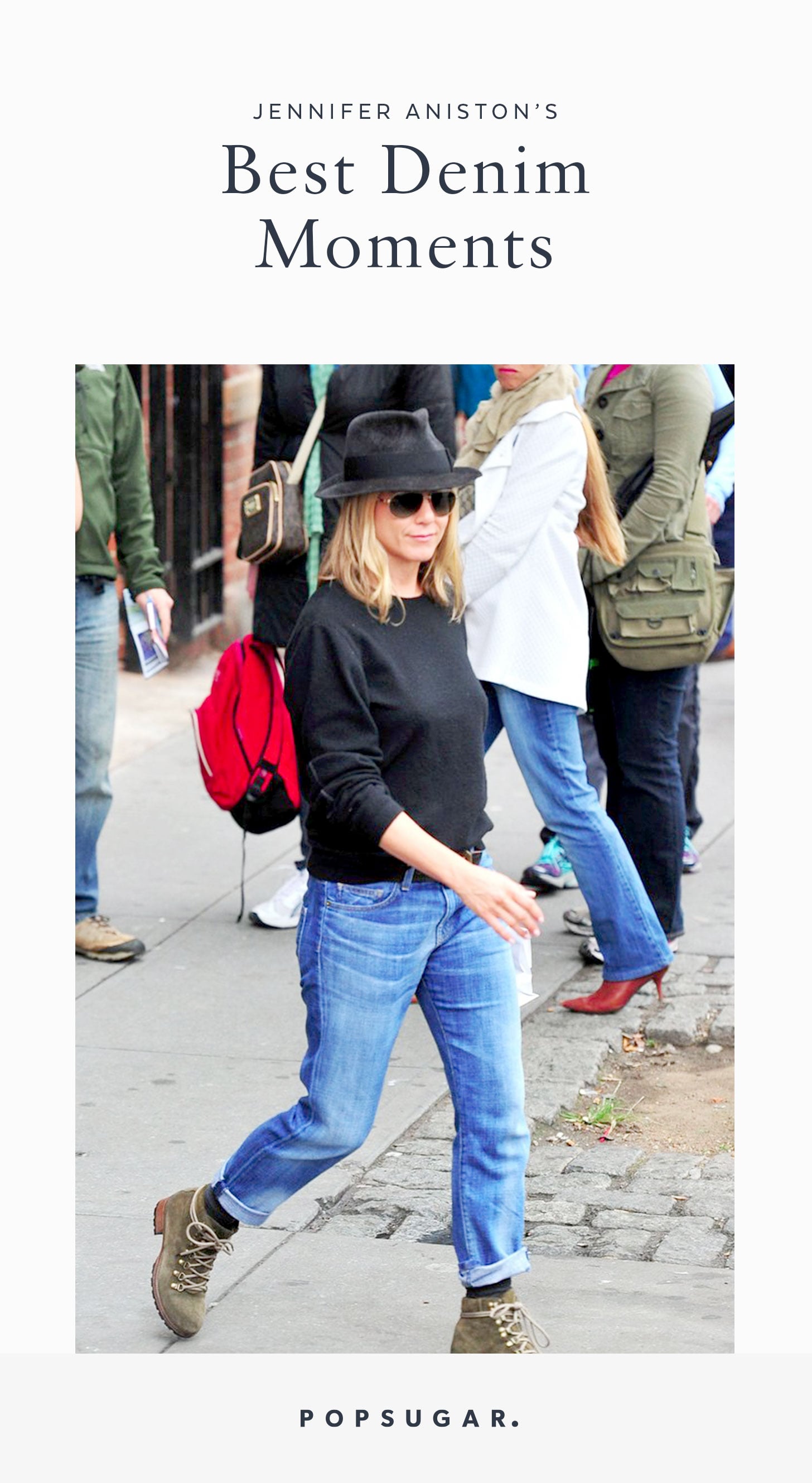 Jennifer Aniston Wearing Jeans | POPSUGAR Fashion UK