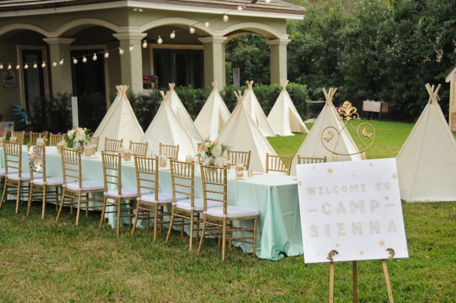 Outdoor Camping Birthday Party Ideas Popsugar Family