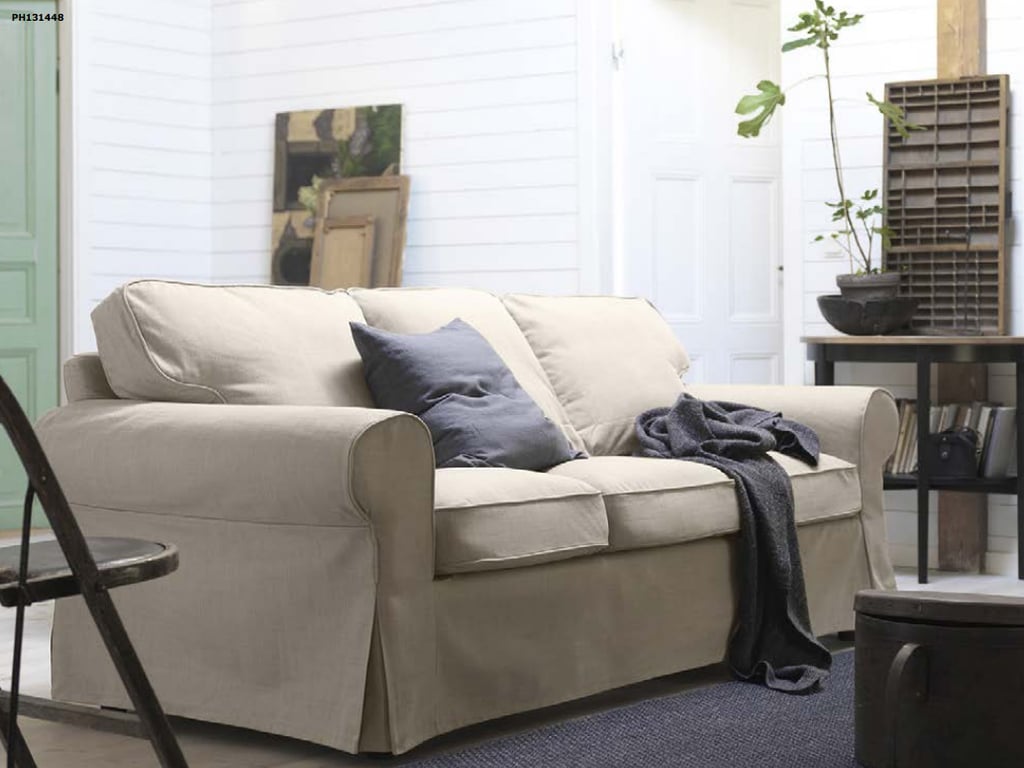 We could totally imagine diving into this comfortable sofa ($499) after a long day.