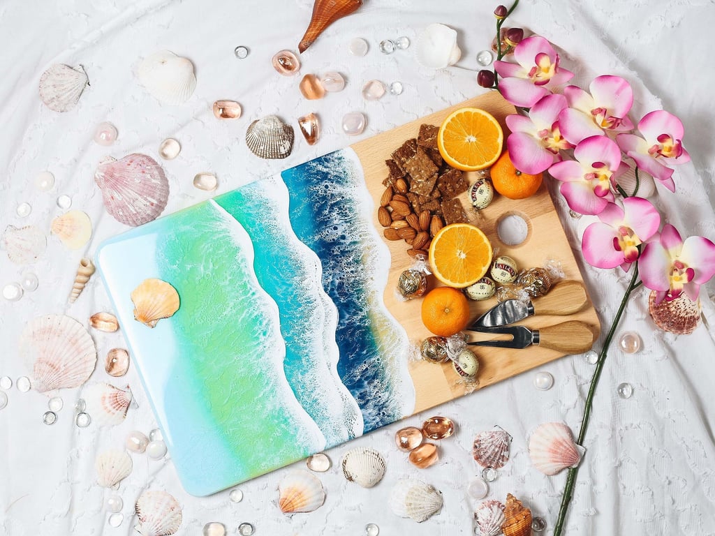 This Ocean Art Cheese Board on Etsy Looks So Realistic