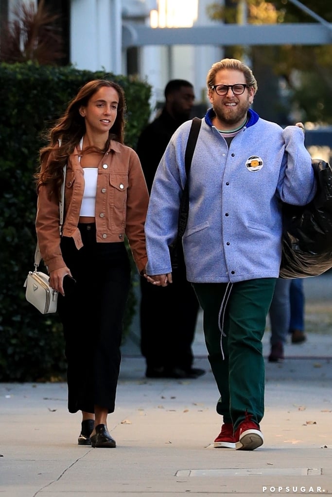 Jonah Hill and Gianna Santos