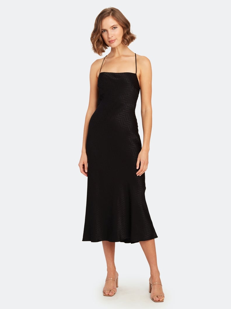 ASTR the Label Trinity Satin Midi Dress