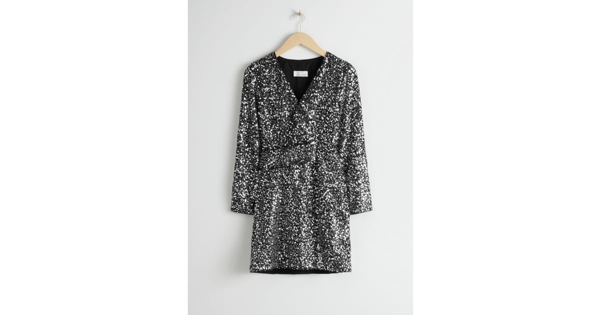 Belted Sequin Mini Dress | Outfit