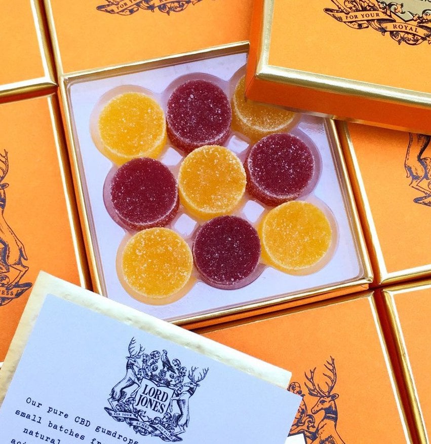 Lord Jones All Natural CBD Gumdrops Cannabis Gifts For a Bachelorette