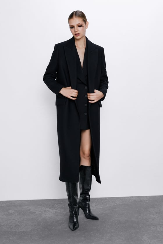 Zara Long Wool Coat