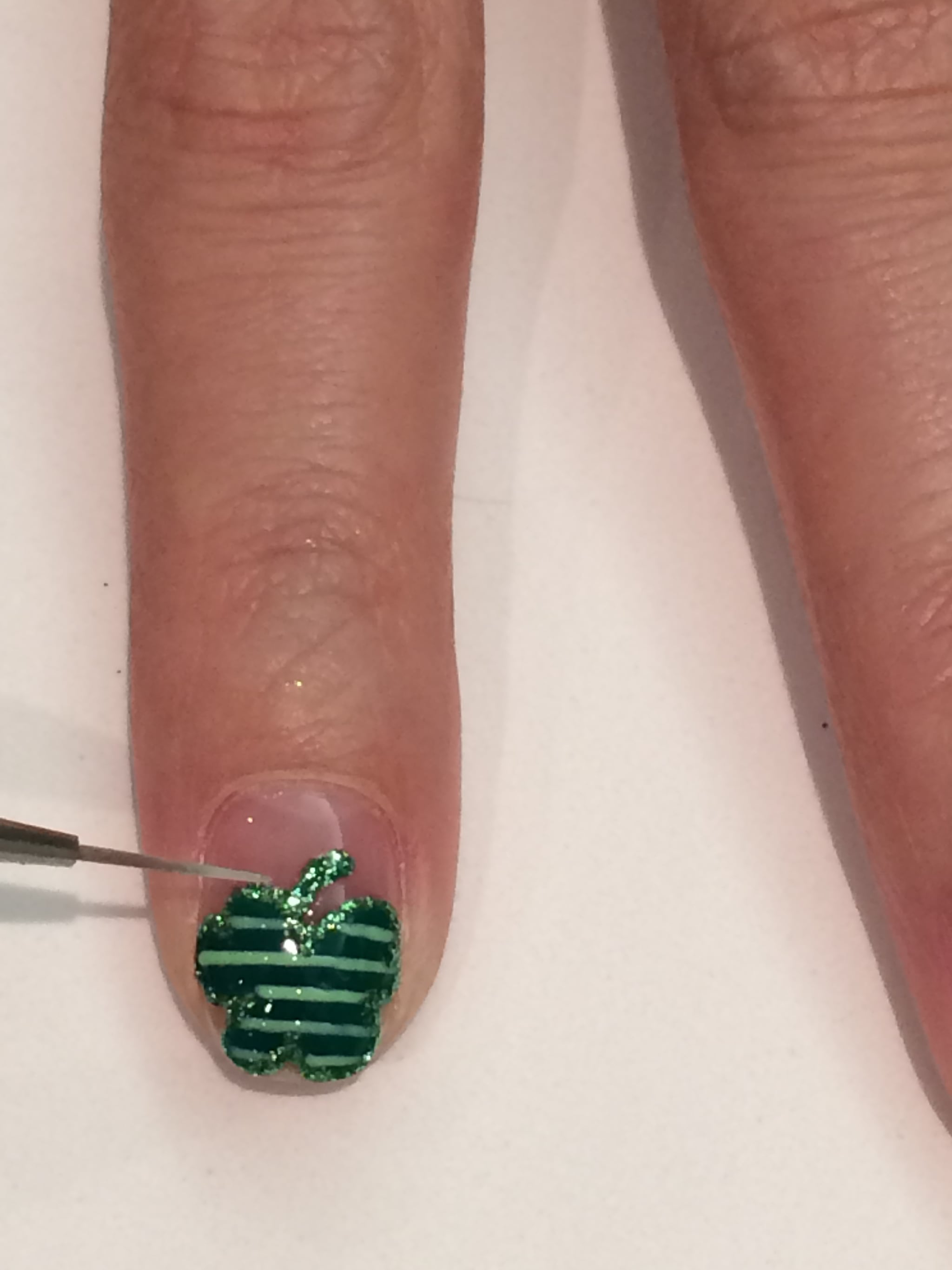 St. Patrick's Day Nail Art DIY Manicure | POPSUGAR Beauty