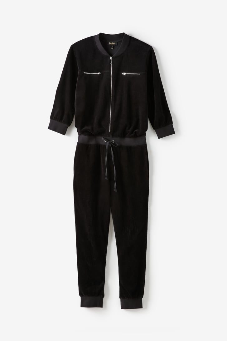 Juicy Couture For UO Velour Coverall Jumpsuit ($199) | Juicy Couture