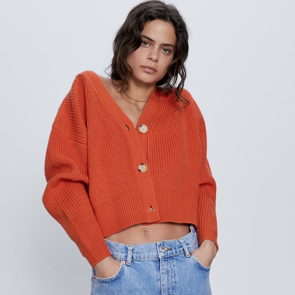 red jumpers zara
